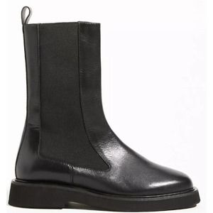 Pilcro Anthropologie Black Leather Chelsea Boots 39/8.5